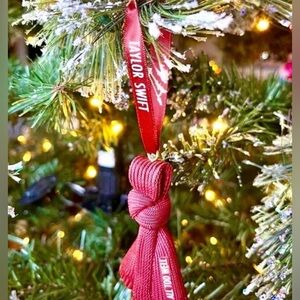 NEW Taylor Swift All Too Well Red Scarf Ornament Official Christmas Holiday
